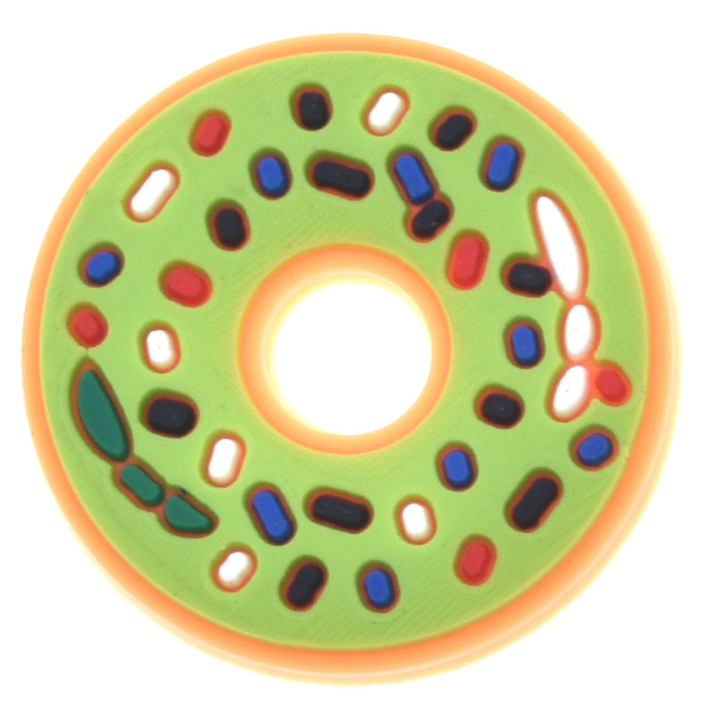 Al por mayor 100pcs de dibujos animados de pvc Donut Diy Shoe Hebilla